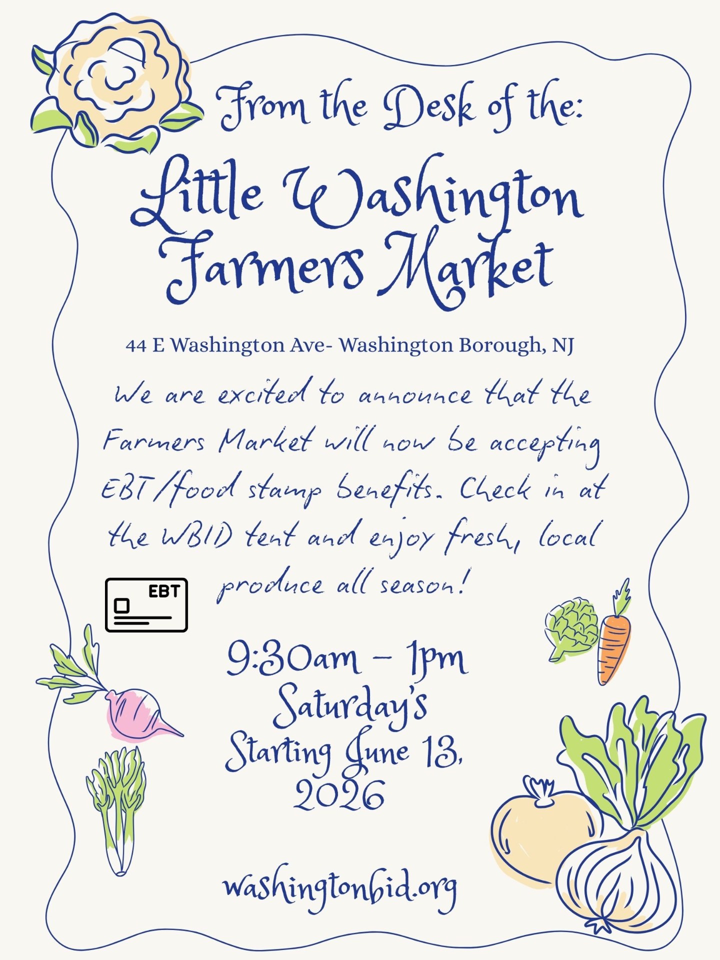Washington Borough Farmers' Market in Washington